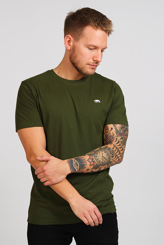 Camiseta Verde - Oso Polar