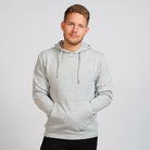 Hoodie Gris Algodón Orgánico Sudadera capucha