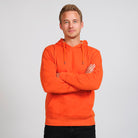 Hoodie para Hombre Sudadera Algodón Orgánico Naranja