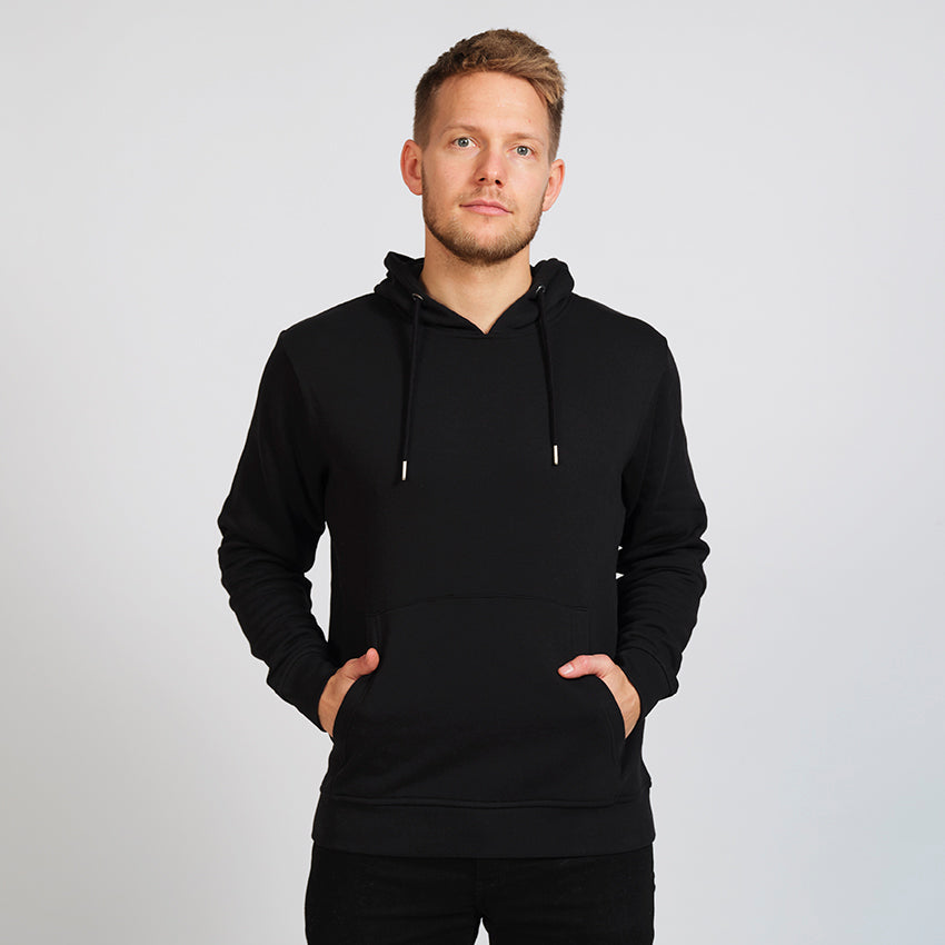 Hoodie Negra Sudadera Hombre