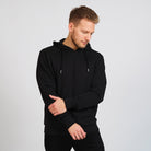 Hoodie Negra Sudadera Hombre